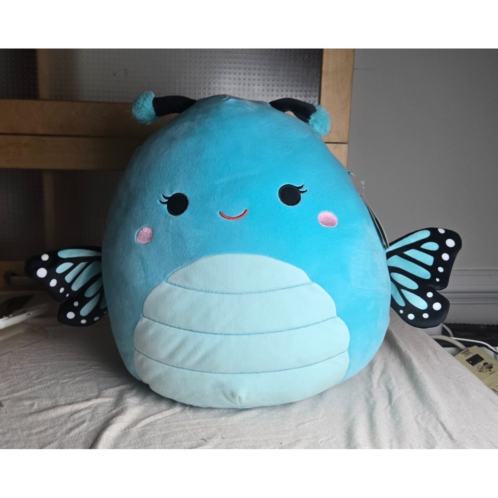 Squishmallow Hydrangea the Butterfly 16 Inch Plush NEW w Tags NWT 2286